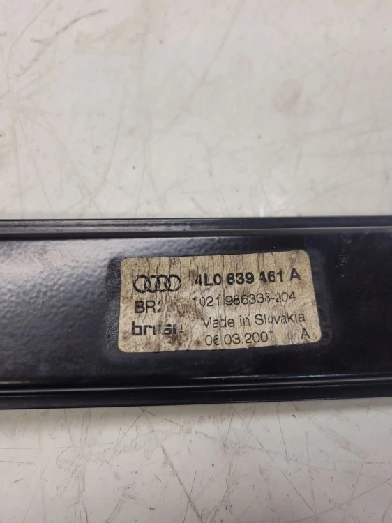 MECHANIZM SZYBY LEWY TYŁ AUDI Q7 4L 4L0839461A