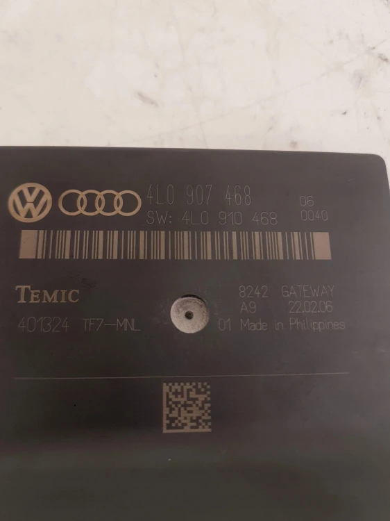 MODUŁ STEROWNIK GATEWAY AUDI A6 C6 Q7 4L0907468