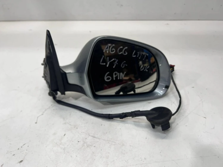 LUSTERKO ZEWNĘTRZNE PRAWE AUDI A6 C6 LY7G 6PIN UK LIFT