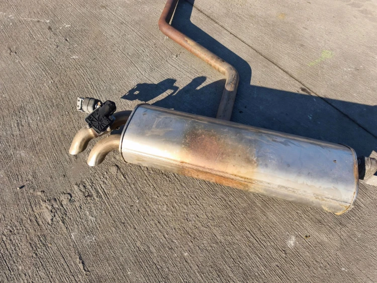 TŁUMIK WYDECH AUDI A3 8V VOLKSWAGEN SEAT SKODA 5QF253611AG 5QF253211T