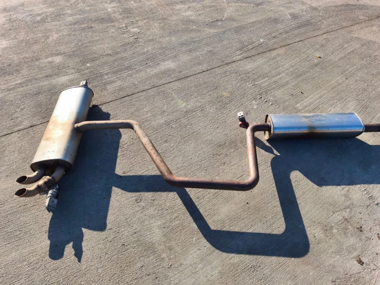 TŁUMIK WYDECH AUDI A3 8V VOLKSWAGEN SEAT SKODA 5QF253611AG 5QF253211T