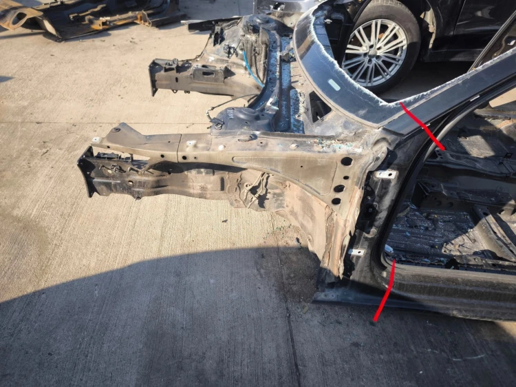 ĆWIARTKA PODŁUŻNICA FARTUCH LEWY PRZÓD A3 8V 3-DRZWI SPORTBACK 2011-2018
