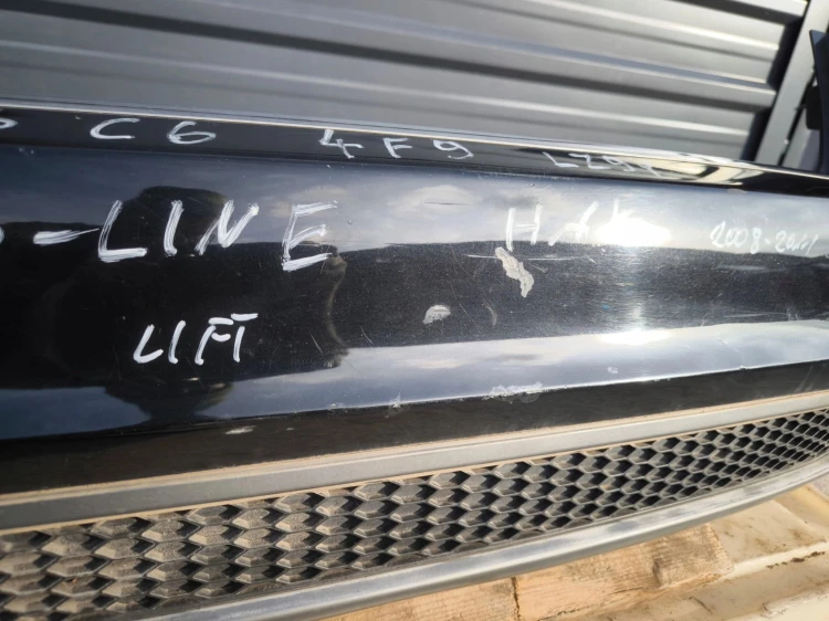 ZDERZAK TYŁ AUDI A6 C6 LIFT LZ9Y S LINE HAK AVANT / KOMBI 2008-2012 !!!