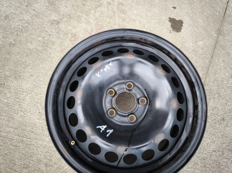 FELGA STALOWA AUDI A1 8X VW SEAT 6,5J R15 ET34 5X100 8X0601027E K*17* OK