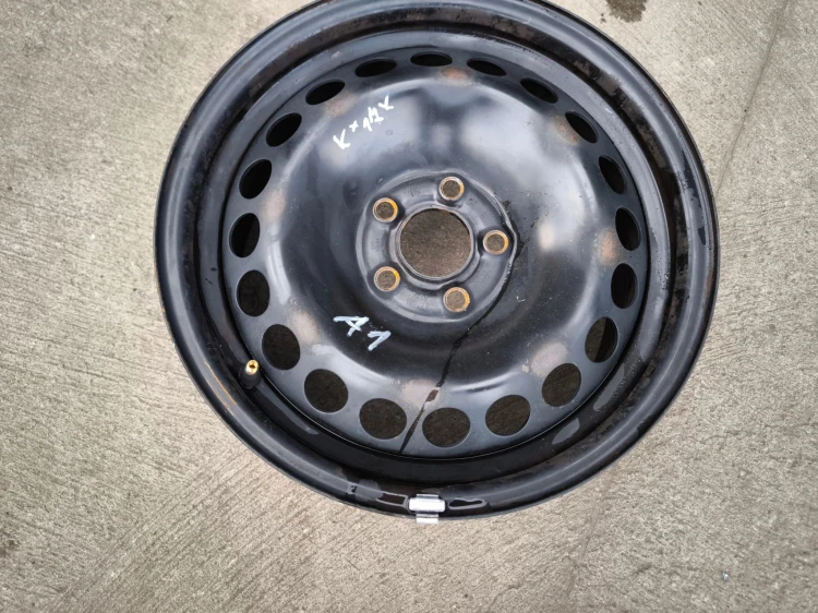 FELGA STALOWA AUDI A1 8X VW SEAT 6,5J R15 ET34 5X100 8X0601027E K*17* OK