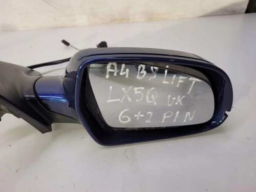 LUSTERKO PRAWE AUDI A4 B8 LIFT LX5Q 6+2 PIN UK