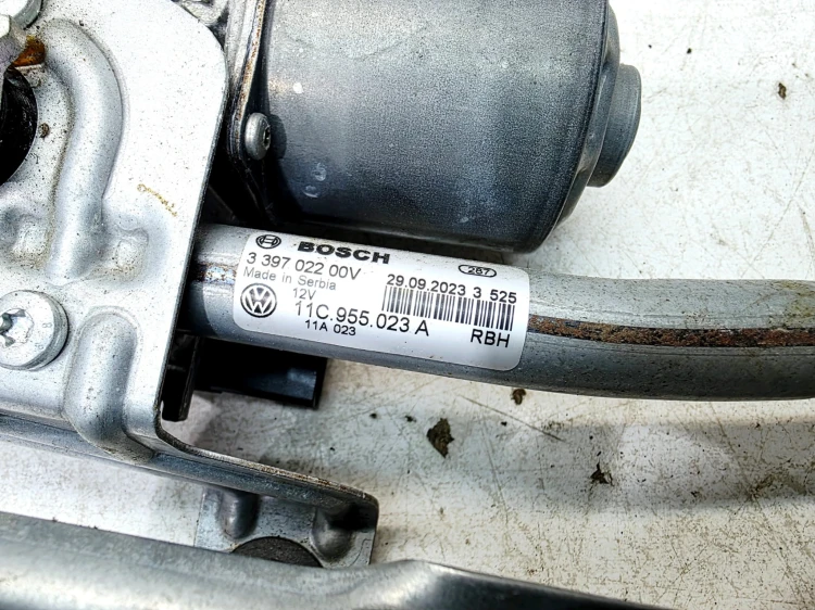 SILNICZEK MECHANIZM WYCIERACZEK PRZÓD AUDI Q4 E-TRON 11C955119A 11C955023A