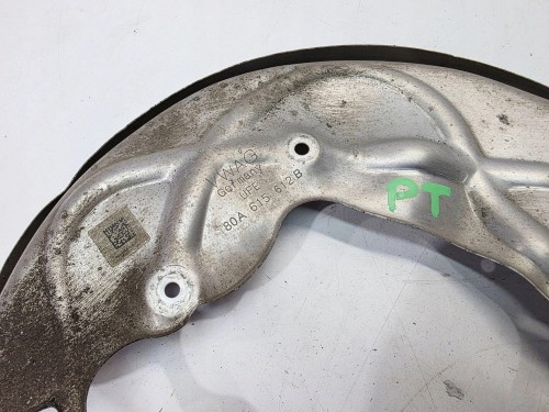 OSŁONA TARCZY HAMULCOWEJ PRAWY TYŁ AUDI A6 C8 Q5 FY 80A615612B