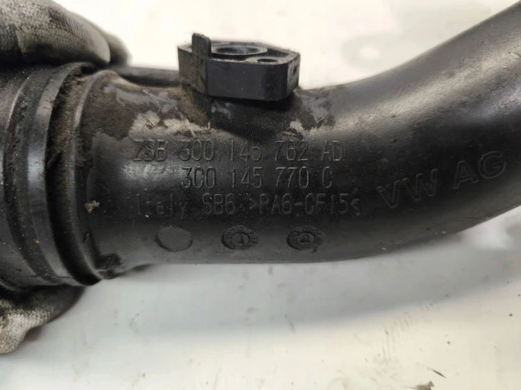 RURA WĄŻ INTERCOOLERA AUDI VW SEAT 3C0145770B 3C0145762AD BEZ CZUJNIKA !!