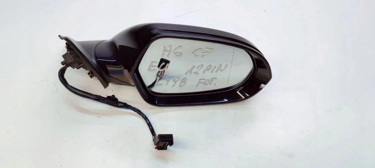 LUSTERKO ZEWNĘTRZNE PRAWE AUDI A6 C7 LIFT LY9B 12-PIN 4G1857410Q EUROPA