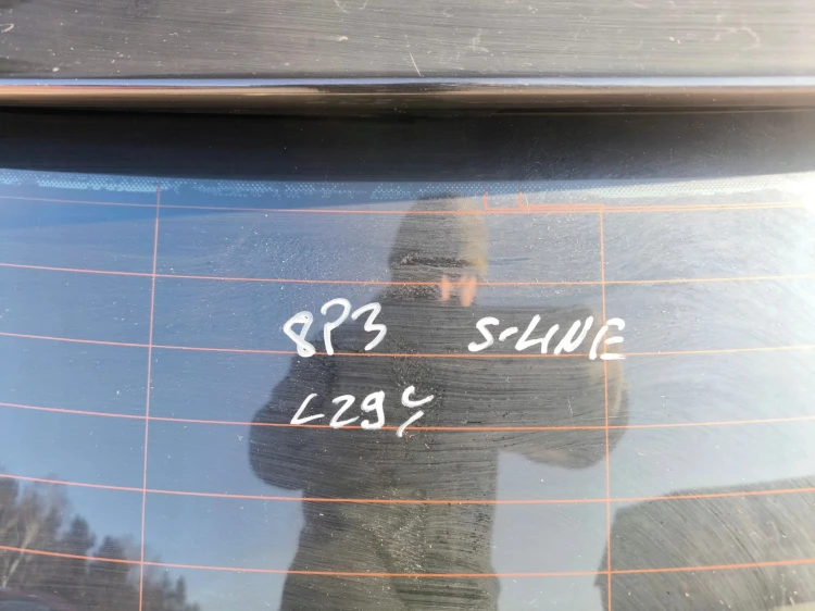 KLAPA TYŁ AUDI A3 8P 3-DRZWI 2003-2011 S LINE LZ9Y ORYGINAŁ