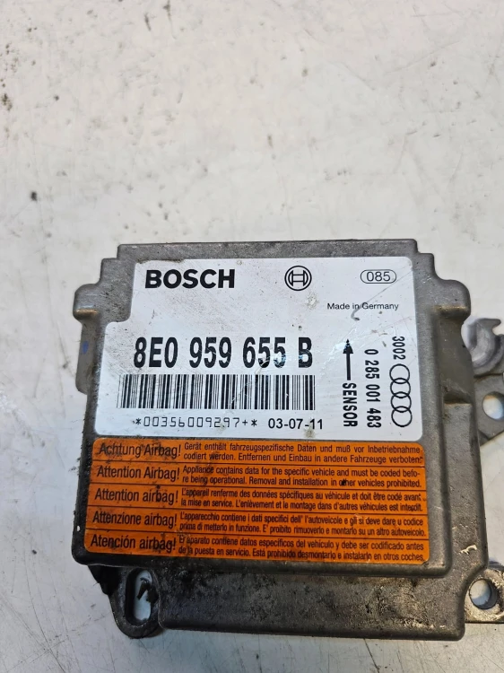 SENSOR PODUSZEK AIR BAG AUDI A4 B6 B7 8E0959655B