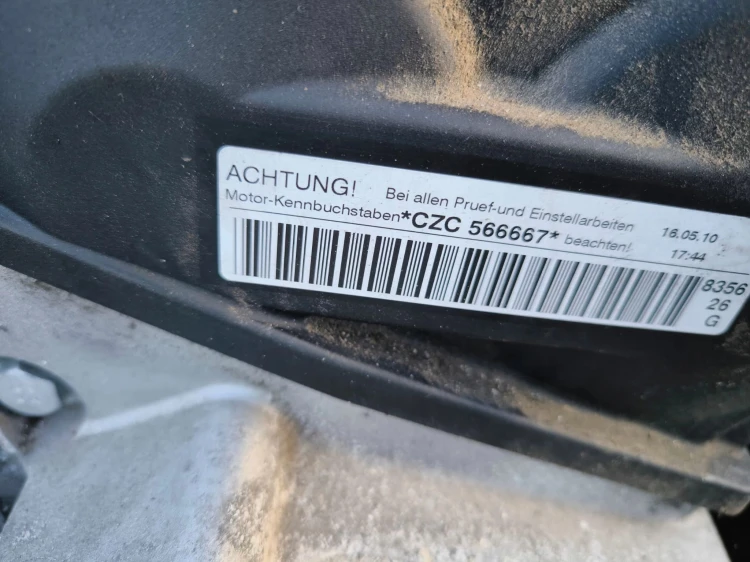 SILNIK 1.4 TFSI TSI CZC AUDI VW SEAT SKODA 44 TYŚ KM ORYGINAŁ !!!