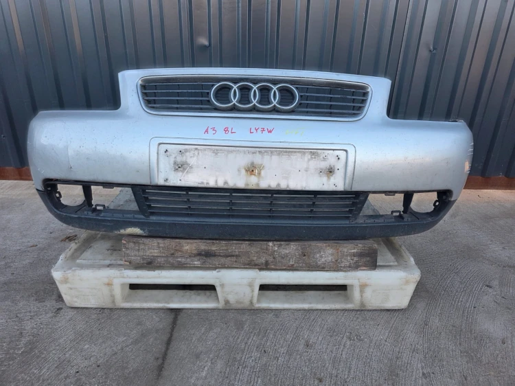 ZDERZAK PRZÓD AUDI A3 8L LIFT LY7W KOMPLETNY !!!