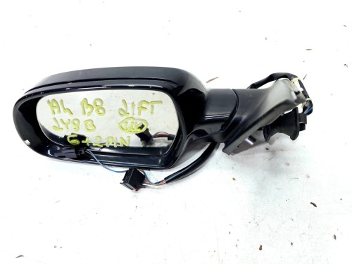 LUSTERKO ZEWNĘTRZNE LEWE AUDI A4 B8 LIFT LY9B 6+2 PIN UK