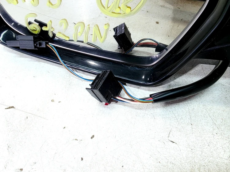 LUSTERKO ZEWNĘTRZNE LEWE AUDI A4 B8 LIFT LY9B 6+2 PIN UK
