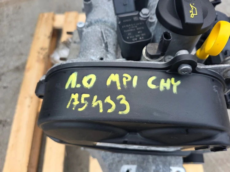 SILNIK KOMPLETNY AUDI VW SEAT SKODA 1.0 MPI CHY 75433 KM ORYGINAŁ !!!