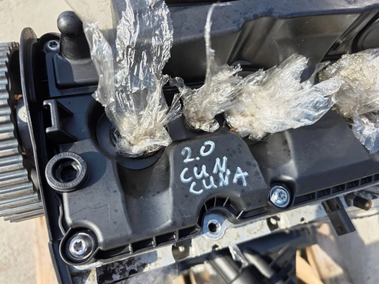 SILNIK BEZ OSPRZĘTU AUDI VW SEAT SKODA 2.0 TDI CUN CUNA ORYGINAŁ !!!
