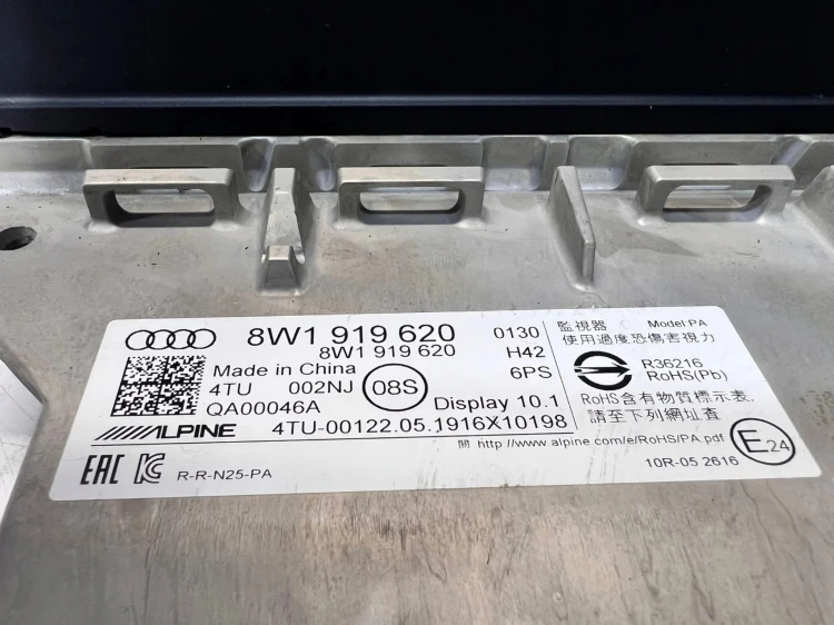 WYŚWIETLACZ LCD MMI A4 B9 S5 A5 8W 8W1919620