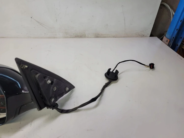 LUSTERKO LEWY PRZÓD AUDI A6 C6 LIFT CHROM 6-PIN UK