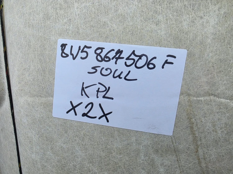 PODSUFITKA S LINE AUDI A4 B9 SEDAN 8W5867506F RV8 SOUL KOMPLET ORYGINAŁ !!!