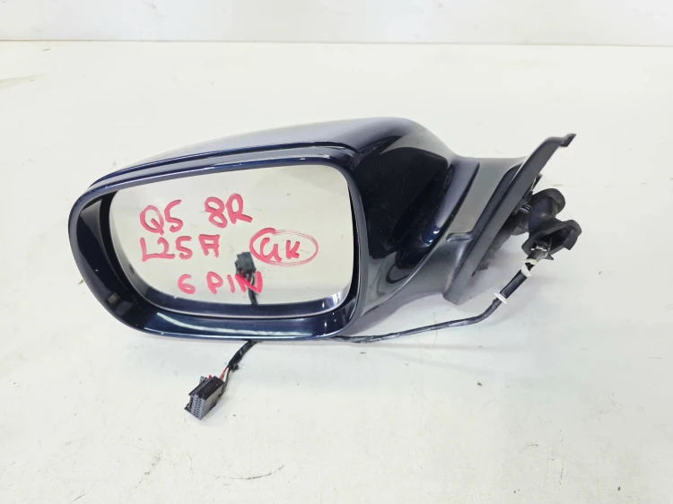 LUSTERKO ZEWNĘTRZNE LEWE AUDI Q5 8R LZ5A 6 PIN UK