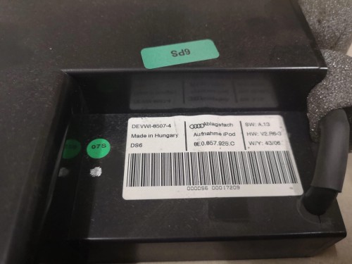 INTERFACE MULTIMEDIALNY AUDI A4 B7 8E0857925C