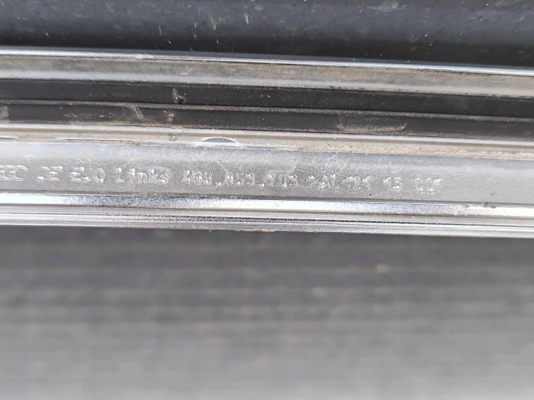 LISTWA CHROM LEWA KAROSERYJN AUDI A6 C7 AVANT KOMBI 4G9853703 ORYGINAŁ !!!