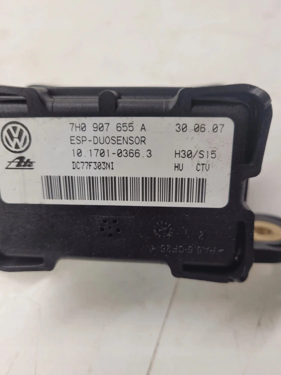 CZUJNIK MODUŁ SENSOR ESP AUDI VW SEAT 7H0907655A