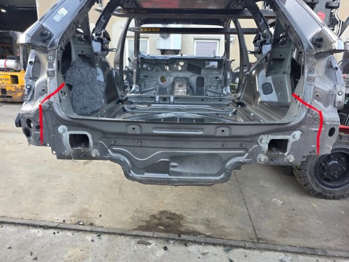 WANNA PAS TYLNI AUDI A4 B9 LIFT AVANT KOMBI ORYGINAŁ *4*