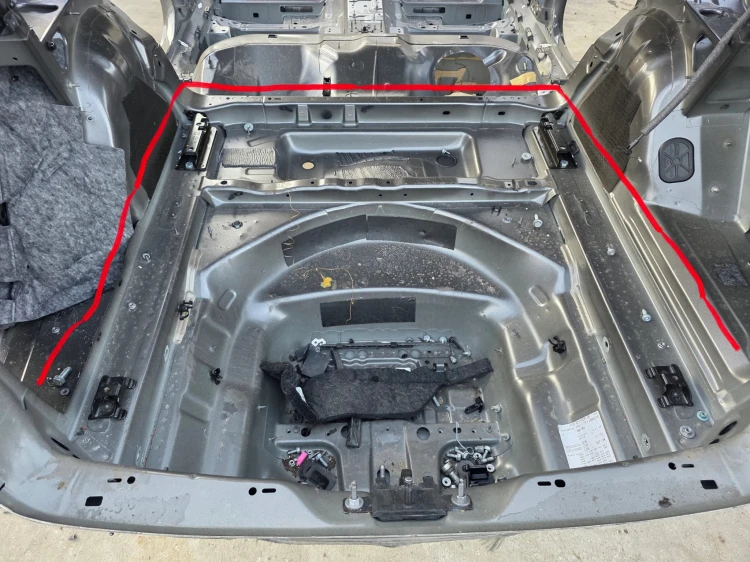 WANNA PAS TYLNI AUDI A4 B9 LIFT AVANT KOMBI ORYGINAŁ *4*