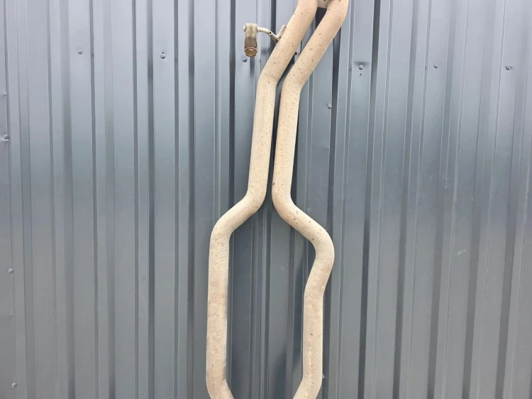 TŁUMIK WYDECH KOMPLET AUDI Q7 4L 4.2 TDI ORYGINAŁ !!!