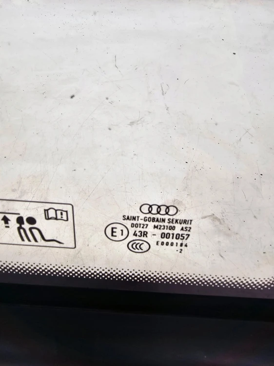 SZYBA KAROSERYJNA MAT AUDI A1 8X3 3-DRZWI PRAWY TYŁ 2012R