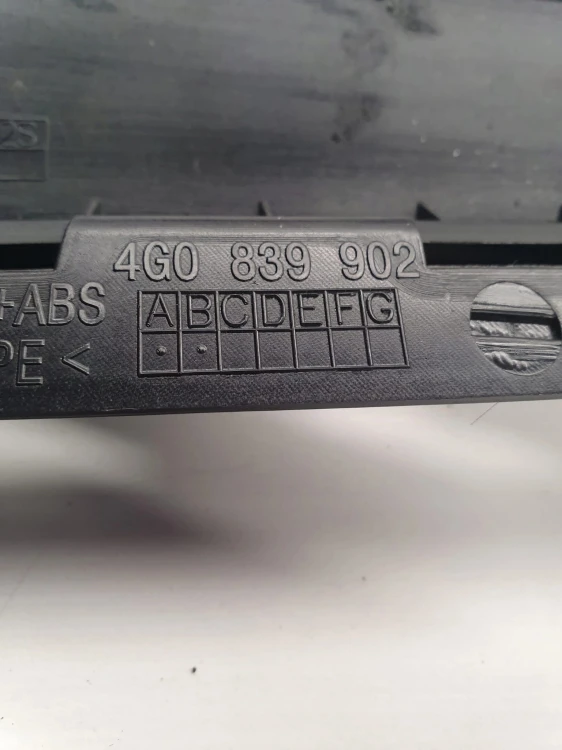 NAKŁADKA OSŁONA SŁUPKA AUDI A6 C7 4G0839902 PT
