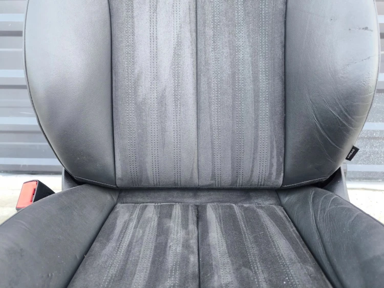FOTEL KIEROWCY SKÓRA + ALCANTARA PODGRZEWANY A6 C7 A7 4G8 ORYGINAŁ !!!