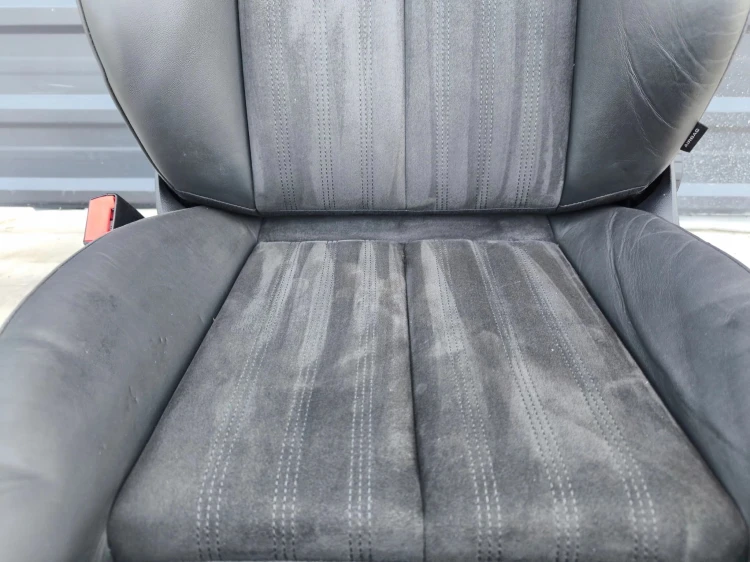 FOTEL KIEROWCY SKÓRA + ALCANTARA PODGRZEWANY A6 C7 A7 4G8 ORYGINAŁ !!!