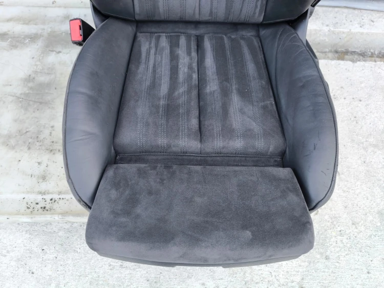 FOTEL KIEROWCY SKÓRA + ALCANTARA PODGRZEWANY A6 C7 A7 4G8 ORYGINAŁ !!!