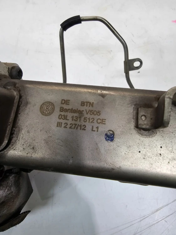 CHŁODNICA SPALIN EGR ZAWÓR AUDI VOLKSWAGEN SEAT SKODA 1.6 TDI 03L131512CE