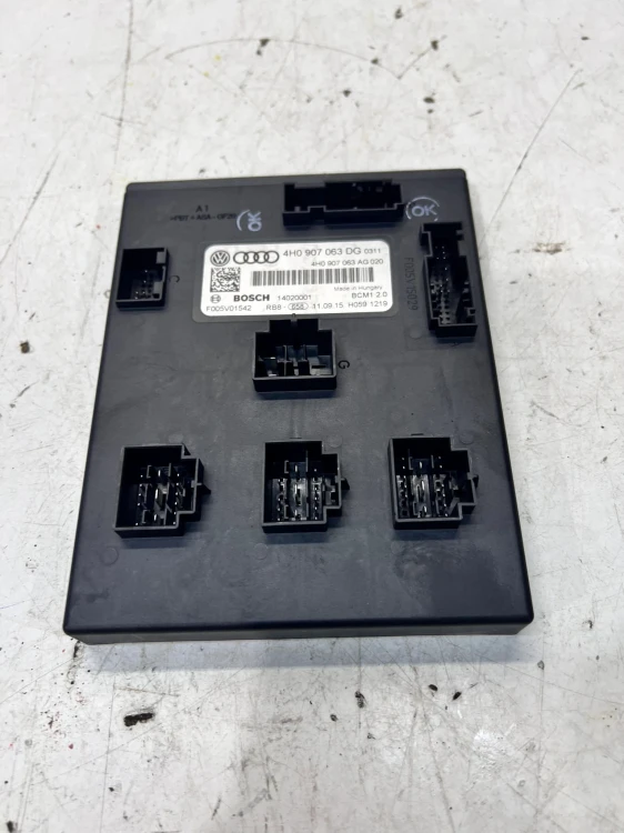 MODUŁ KOMFORTU BMC AUDI A6 C7 A7 A8 4H0907063DG 4H0907063AG