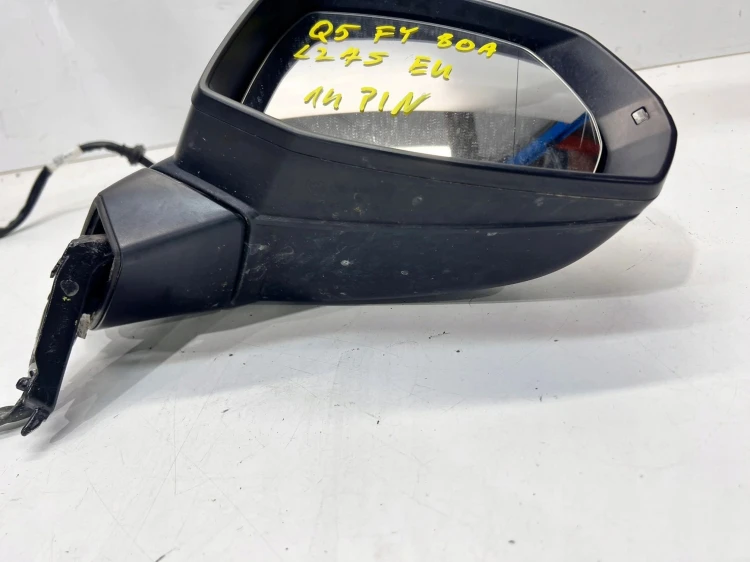 LUSTERKO PRAWE EL. SKŁ. AUDI Q5 FY 80B857410C 14 PIN EU LZ7S