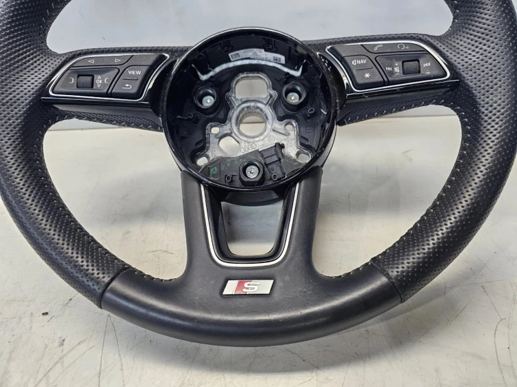 KIEROWNICA SKÓRA S-LINE AUDI A4 B9 A5 8W 8W0419091CR JAH