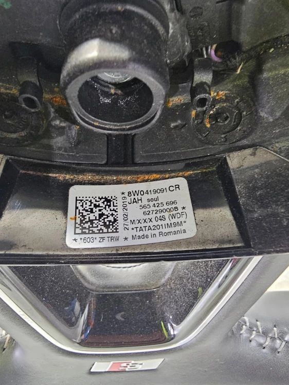 KIEROWNICA SKÓRA S-LINE AUDI A4 B9 A5 8W 8W0419091CR JAH