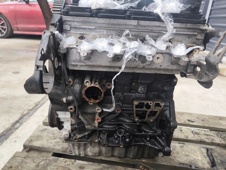 SILNIK BEZ OSPRZĘTU AUDI VW SEAT SKODA 1.6 TDI CAY ORYGINAŁ !!!
