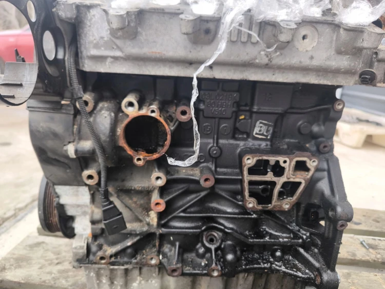 SILNIK BEZ OSPRZĘTU AUDI VW SEAT SKODA 1.6 TDI CAY ORYGINAŁ !!!