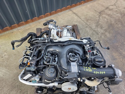 SILNIK KOMPLETNY AUDI A6 C7 A7 4G Q5 8R 3.0 BI TDI CGQ CGQB 104507 KM !!!