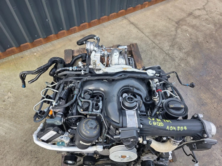 SILNIK KOMPLETNY AUDI A6 C7 A7 4G Q5 8R 3.0 BI TDI CGQ CGQB 104507 KM !!!