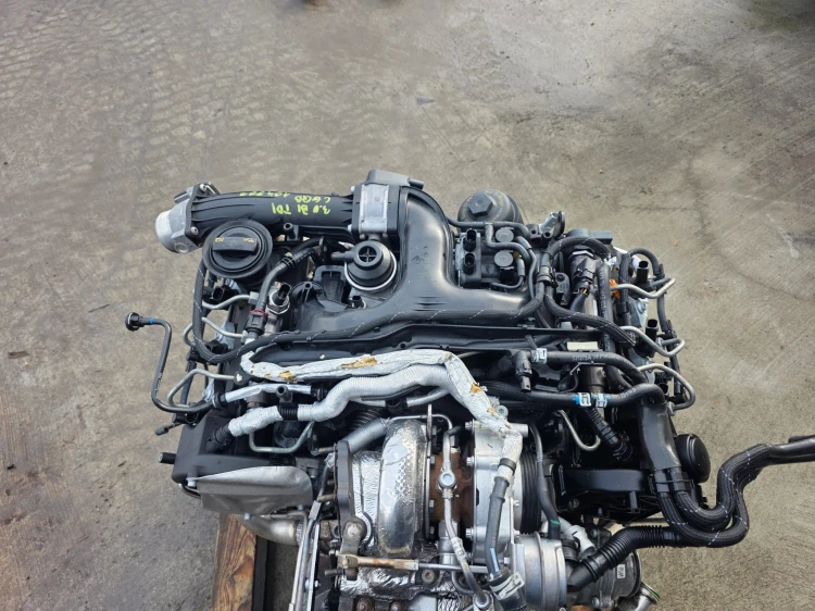 SILNIK KOMPLETNY AUDI A6 C7 A7 4G Q5 8R 3.0 BI TDI CGQ CGQB 104507 KM !!!