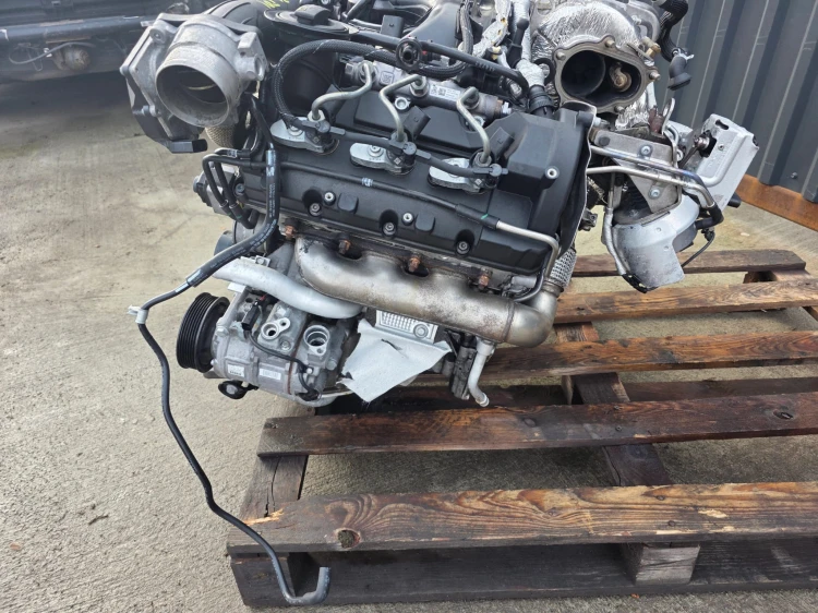 SILNIK KOMPLETNY AUDI A6 C7 A7 4G Q5 8R 3.0 BI TDI CGQ CGQB 104507 KM !!!