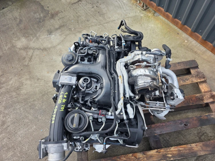 SILNIK KOMPLETNY AUDI A6 C7 A7 4G Q5 8R 3.0 BI TDI CGQ CGQB 104507 KM !!!