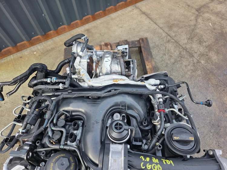 SILNIK KOMPLETNY AUDI A6 C7 A7 4G Q5 8R 3.0 BI TDI CGQ CGQB 104507 KM !!!